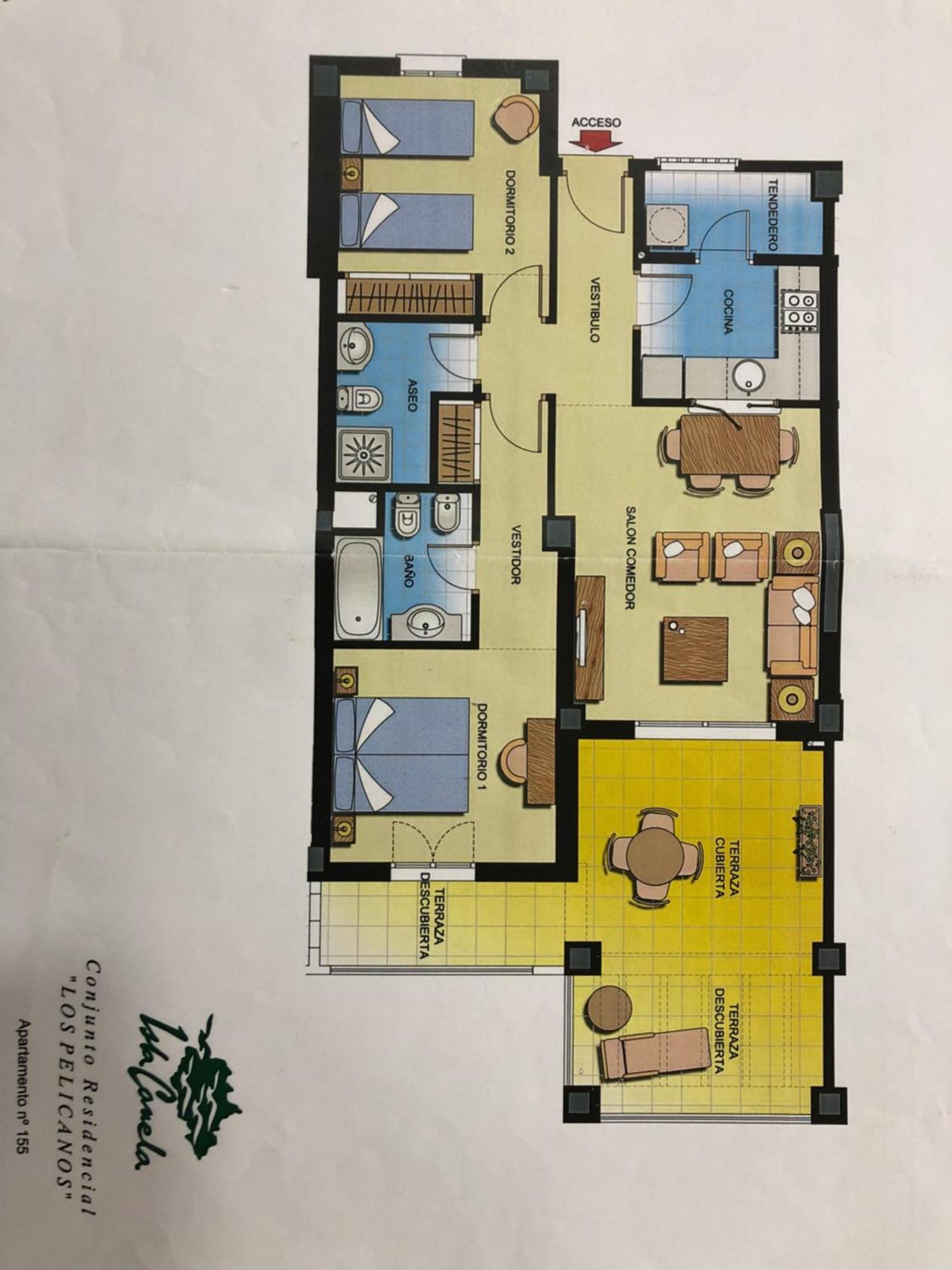 Apartamento Urbanizacion De Lujo En Primera Linea De Playa Исла-Канела Экстерьер фото