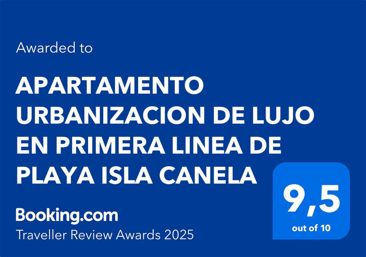 Apartamento Urbanizacion De Lujo En Primera Linea De Playa Исла-Канела Экстерьер фото
